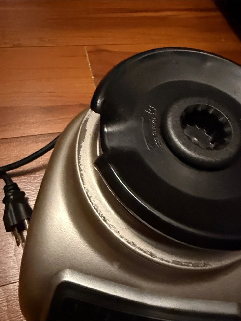 KitchenAid Blender with Base in Metallic Gold and Black